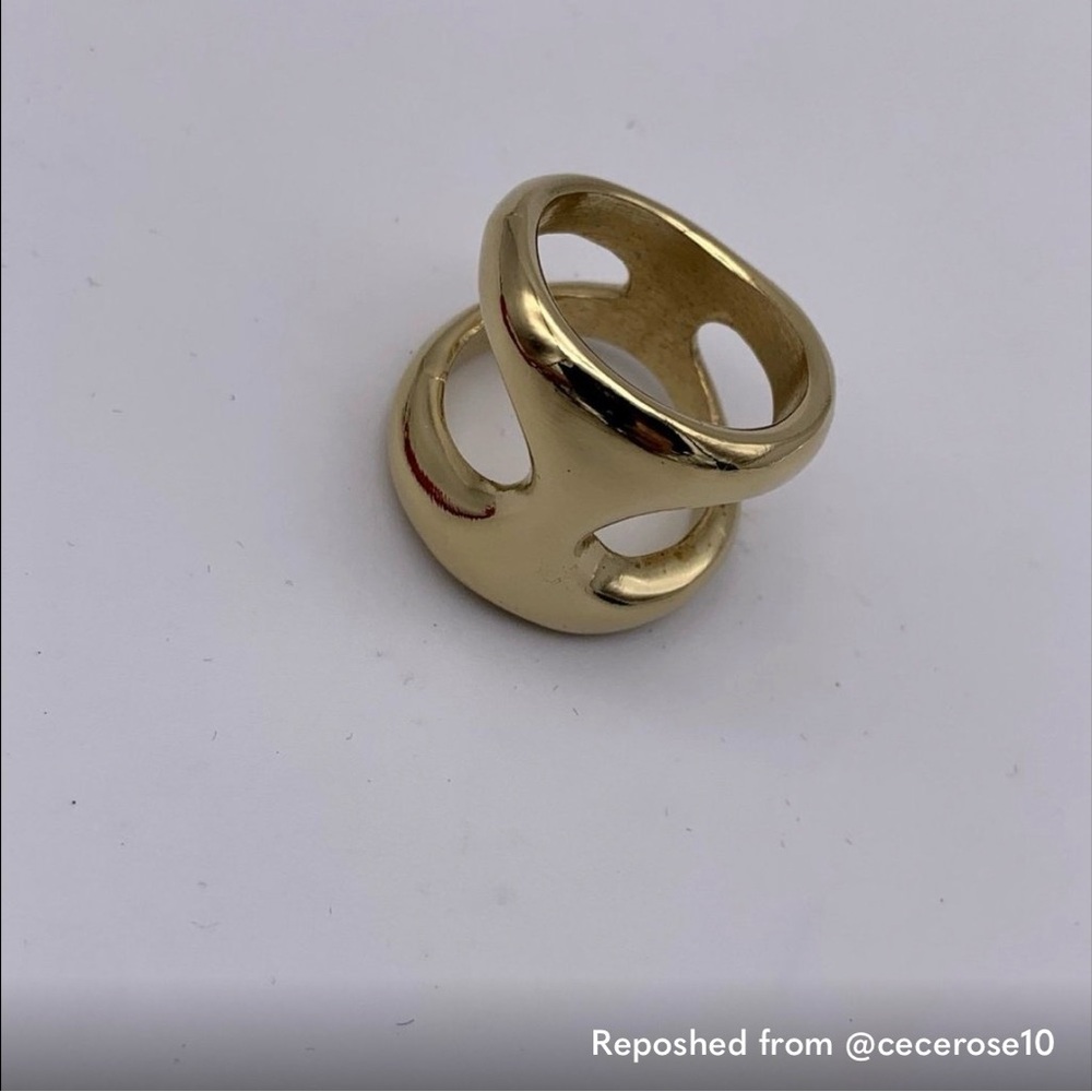 UNO de 50 Gold Ring